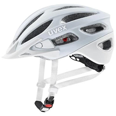 Imagen de uvex true cc, casco todoterreno ligero para mujer, ajuste de talla individualizado, luz LED opcional, cloud white, 52 55 cm