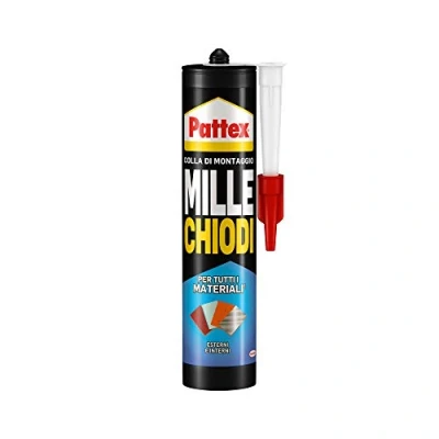 Imagen de Henkel 32604 15 Pattex Millechiodi Pegatinas, Resistente En El Aqua, 450 G