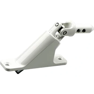 Imagen de Schellenberg 11122 Placa de apoyo bisagra persianas enrollables accionadas por manivela DE, distancia entre taladros 73 mm, blanco, Winkel 90
