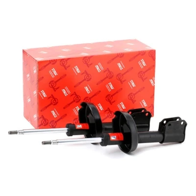 Imagen de TRW JGM243T amortiguador Eje delantero Presión de gas 45 Bitubular Columna Espiga arriba M14x1,5 TWIN RENAULT: CLIO 2, 2 Kasten