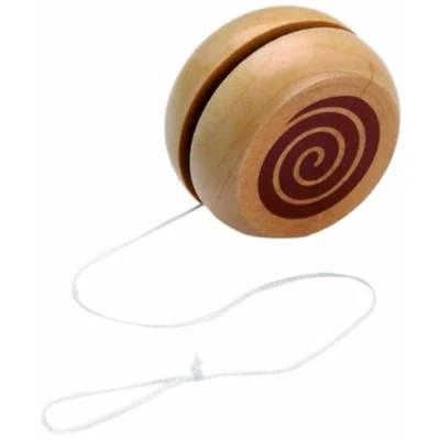 Imagen de Cayro Yoyó + 8 Años Modelo Tradicional de Madera Juego Clásico Mesa Ideal para Niños y Adultos Caja Retro 1 Bolsa Tela Jugador