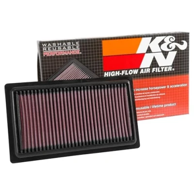 Imagen de K&amp;N 33 3052 Filtro de aire, color rojo
