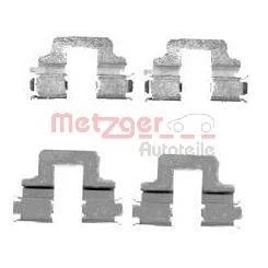 Imagen de METZGER 109 1731 Kit de accesorios, pastillas frenos FORD: MONDEO 4, 4 Stufenheck, Galaxy Mk2 MPV, VOLVO: S60 II