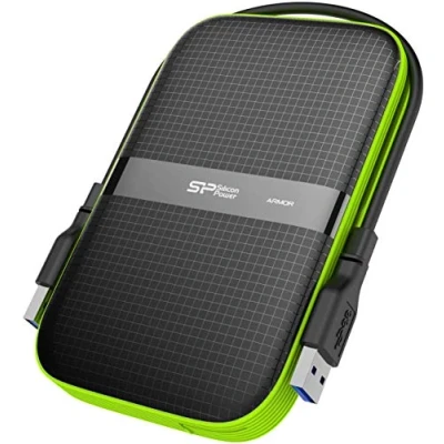 Imagen de Silicon Power Armor A60 Disco Duro Externo 5 GB, 2.5&quot;, 3.0 (3.1 Gen 1), Negro, Verde)