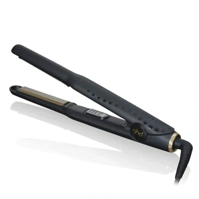 Imagen de ghd mini styler Plancha de pelo profesional para cabello corto y flequillo con placas 12,7mm ancho, unisex mujer u hombre, peinados precisión, cerámicas, negro