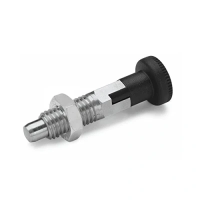 Imagen de Ganter Normelemente GN 717 8 M12 CK NI Pernos de Rejilla Acero Inoxidable, Plata, Gewinde d2: M12, Set 2 Piezas