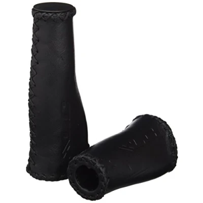 Imagen de XLC 2501589310 Puños GR S29, Negro Echtleder, 135/92 mm