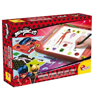 Imagen de Liscianigiochi Ladybug Drawing School with Light Table