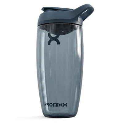 Imagen de Promixx PURSUIT Botella mezcladora de proteínas V2 Botellas mezcladoras deportivas primera calidad para mezclas y batidos suplementos Taza fácil