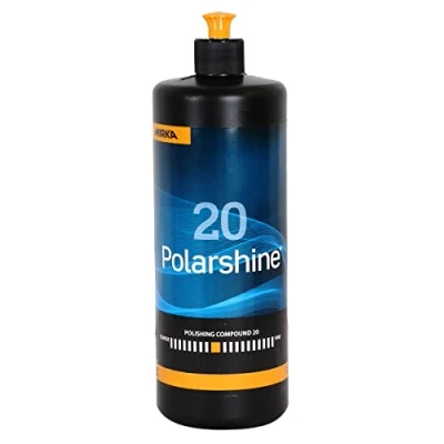 Imagen de Mirka, Polarshine 20, 1000 ml, Pulido profesional medio grueso, Sin silicona