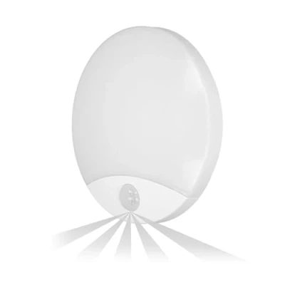 Imagen de Miratic Aplique con Sensor de Movimiento IP44 Policarbonato Leche Lampara Techo Lámpara Plafón Modernas para Iluminación Segura