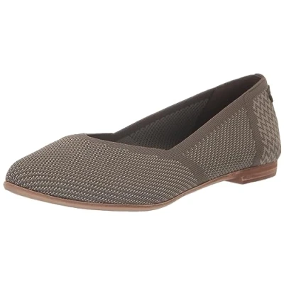 Imagen de TOMS Jutti Limpio, Zapatos Tipo Ballet Mujer, Olive Night Repreve Knit, 36.5 EU