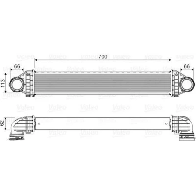Imagen de VALEO 818806 Intercooler Aluminio