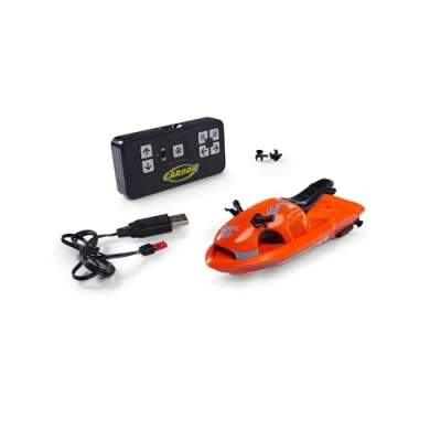 Imagen de Carson 500108056 Nano Racer Jetski 2.4 GHz Barco teledirigido, RC, teledirigido para niños y Adultos, Incluye Mando a Distancia