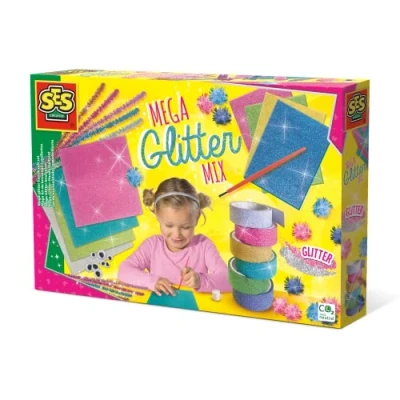 Imagen de Ses Creative Mega Glitter Set Manualidades