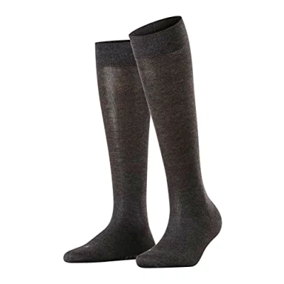 Imagen de FALKE Sensitive London, Calcetines largos Mujer, Algodón, Negro (Black 3009), 39 42 (pack de 1)