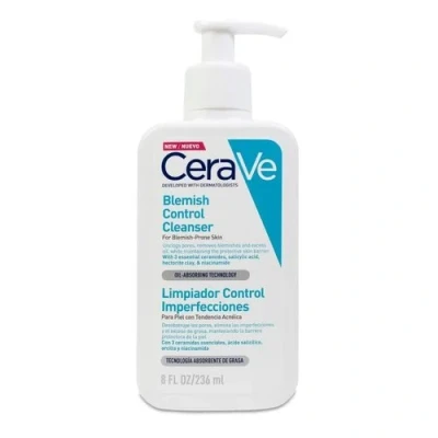 Imagen de CeraVe Blemish Control Gel limpiador 236 ml