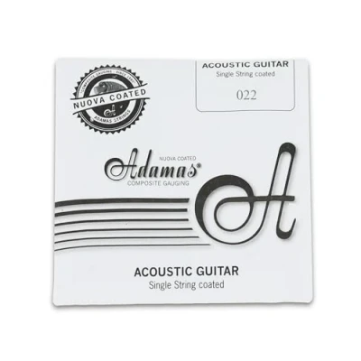 Imagen de Adamas Cuerdas Para Guitarra Acústica Nuova Phosphor Bronze Coated .022&quot;/0,56mm wound