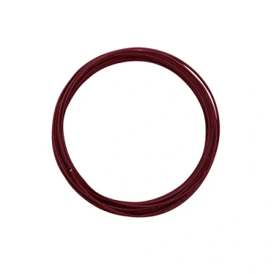 Imagen de Vaessen Creative Redondo Alambre de Aluminio, Rojo (Oxblood), 500 x 0.15 cm, 5