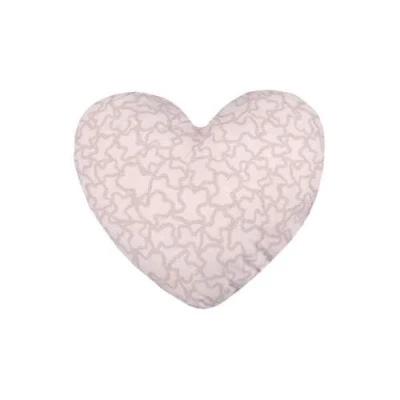 Imagen de TOUS BABY Cojín Decorativo en Forma de Corazón la colección Kaos para tu Bebé. (Corazón Rosa)