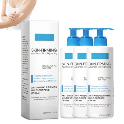 Imagen de Glossy Ultra Firming and Revitalizing Cream, &amp; Skin Rejuvenating Tightening Cream for Body Loose (3PCS)