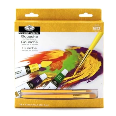 Imagen de Royal &amp; Langnickel Témperas (12 ml, 18 unidades), multicolor