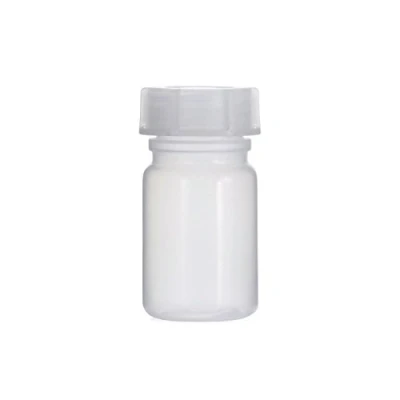 Imagen de Octopus botella de 50 ml boca ancha LDPE con tapón rosca, química vacía, laboratorio tapa como recipiente almacenamiento para laboratorio, cocina o hobby