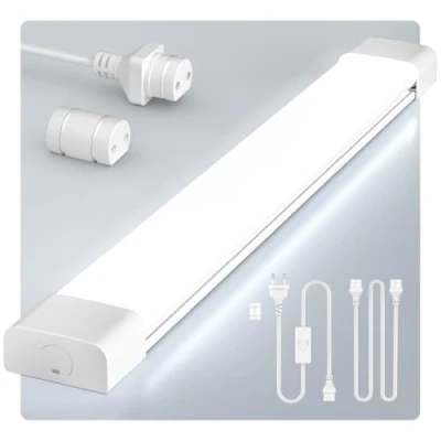 Imagen de Anten Tubo LED 120cm, 36W 4000LM Connectable Neon LED, Blanco Frío 6000K Fluorescente IP65 Impermeable Regleta para Garaje, Taller, Oficina, Sótano, Jardín, Almacén