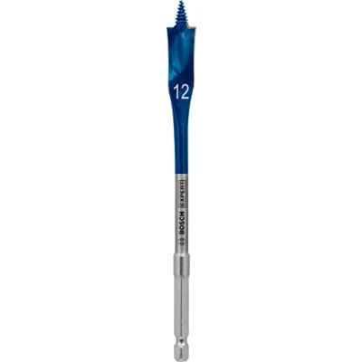 Imagen de Bosch Professional 1x Broca fresadora plana Expert SelfCut Speed (para Madera blanda, Aglomerado, Ø 12,00 mm, Longitud 152 accesorios Taladro de impacto rotativo)