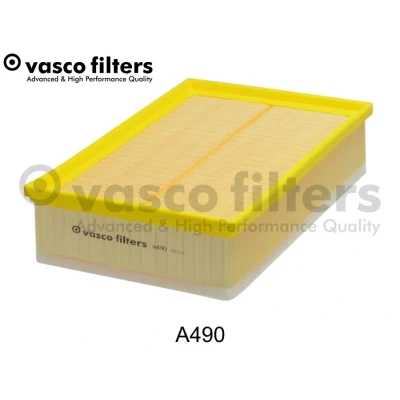Imagen de DAVID VASCO A490 filtro de aire 58 202 294 rectangular Cartucho filtrante con previo