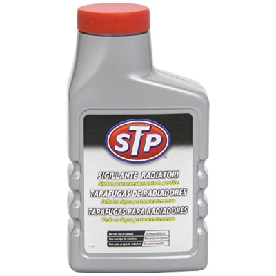 Imagen de STP Tapafugas de Radiador, Sella Permanentemente Fugas en Juntas, Renueva Juntas Dañadas por el Calor, Compatible con Motores Diésel y Gasolina, 300ml