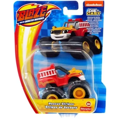 Imagen de Vehículo fundido a presión Blaze And The Monster Machines Rescue Stripes