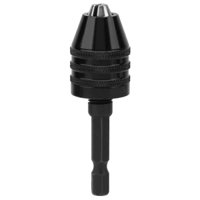 Imagen de Mandril de Taladro Eléctrico Tres Mordazas 0.3 6.5Mm Mango Hexagonal 1/4 Pulgadas Convertidor Adaptador Cambio Rápido Miniatura Mini Accesorios