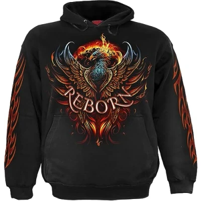 Imagen de Spiral M451 M Sudadera con Capucha, Negro, para Hombre