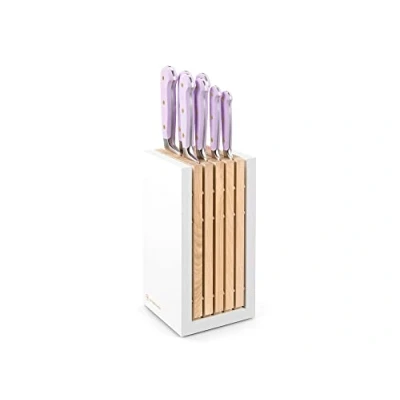 Imagen de WÜSTHOF Classic bloque para cuchillos con 7 cuchillos, Purple Yam (púrpura)