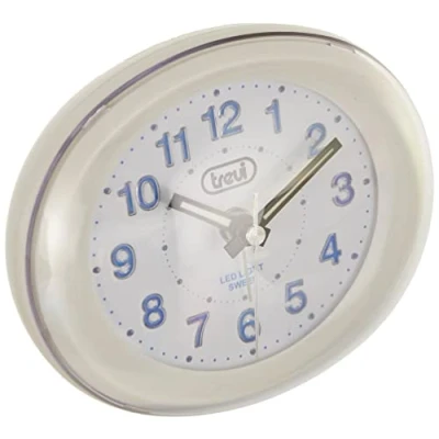 Imagen de Trevi Reloj DE Alarma Cuarzo Blanco SL 3052, plástico