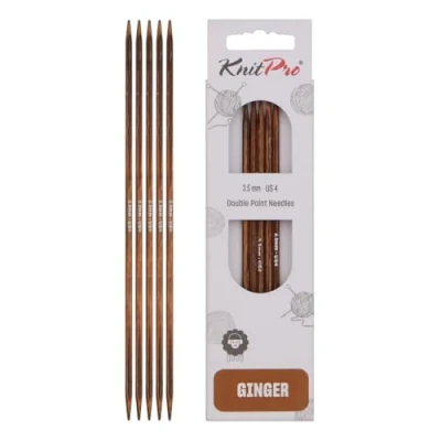 Imagen de KnitPro Alfileres para Tej, Madera, Colores Variados, 3,50 mm, 5