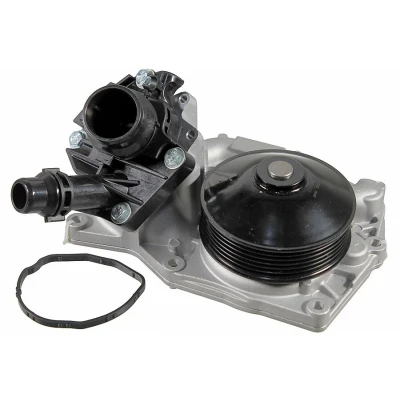 Imagen de METZGER 4007048 Bomba de agua con juntas termostato mecánico carcasa (cárter) BMW: 3 Berlina, X5, X3