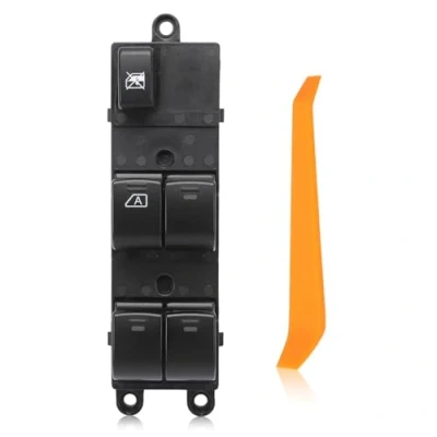 Imagen de ZEALfix Interruptor Mando Elevalunas, Botonera de Ventana 25401 EB30B para Qashqai Navara Pathfinder