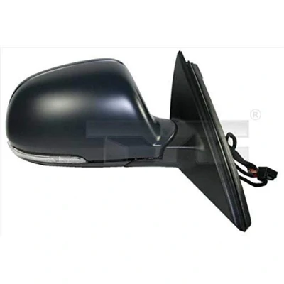 Imagen de Espejo retrovisor Tyc 332 0048 izquierda imprimado asférico, tintado, abatible eléctricamente, para ajuste elect. espejo, calefactable