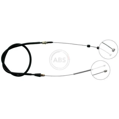 Imagen de A.B.S. K15367 Cable de Freno Mano 2160 Tambor para dirección izquierda/derecha OPEL: Frontera A SUV