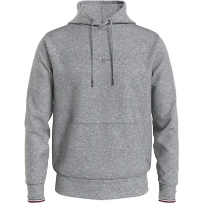 Imagen de Tommy Hilfiger Logo Tipped Hoody MW0MW32673 Sudaderas con Capucha, Gris (Light Grey Heather), S para Hombre