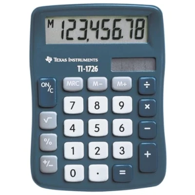 Imagen de Texas Instruments TI 1726 Calculadora Azul