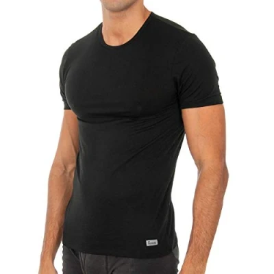 Imagen de Abanderado Camiseta manga corta cuello redondo Térmico Termaltech Hombre x1, Negro, M