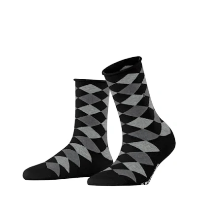 Imagen de Burlington Bloomsbury W SO lana algodón unicolor 1 par, Calcetines Mujer, Negro (Black 3000) nuevo ecológico, 36 41