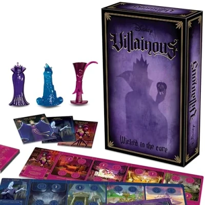Imagen de Ravensburger Disney Villainous Wicked to The Core Strategy Board Game for Kids &amp; Adults Age 10 Years Up Can Be Played as a Stand Alone or Expansion