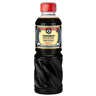Imagen de Kikkoman Salsa de Soja Original, Receta Tradicional, Fermentación Natural, 500ml