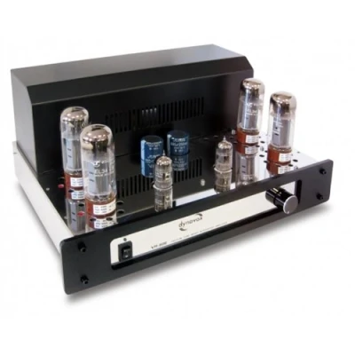 Imagen de Dynavox VR 80E Amplificador a válvulas mono, color negro y cromo (importado)