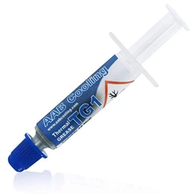 Imagen de AABCOOLING Thermal Grease 1 0,5g Pasta Termoconductiva adición de Plata, Térmica PC, para Cualquier Ventilador CPU, Masa Termica, Masilla Termica 4.8 W/MK