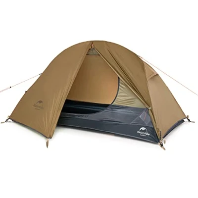 Imagen de Naturehike tienda de campaña ultraligera para 1 persona, 3 4 temporadas camping, senderismo